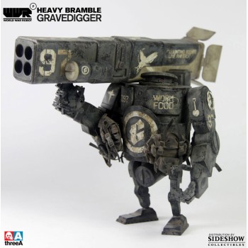 World War Robot Heavy Bramble Action Figure 1/12 Gravedigger 18 cm